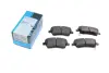 Гальмівні колодки пер. Swift/Note/Micra/Agila 05- KAVO KBP-8522 (фото 1)