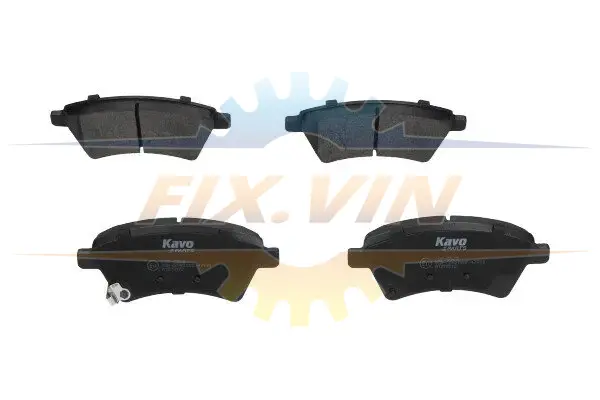 Комплект гальмівних колодок PARTS KAVO KBP-8523 (фото 1)