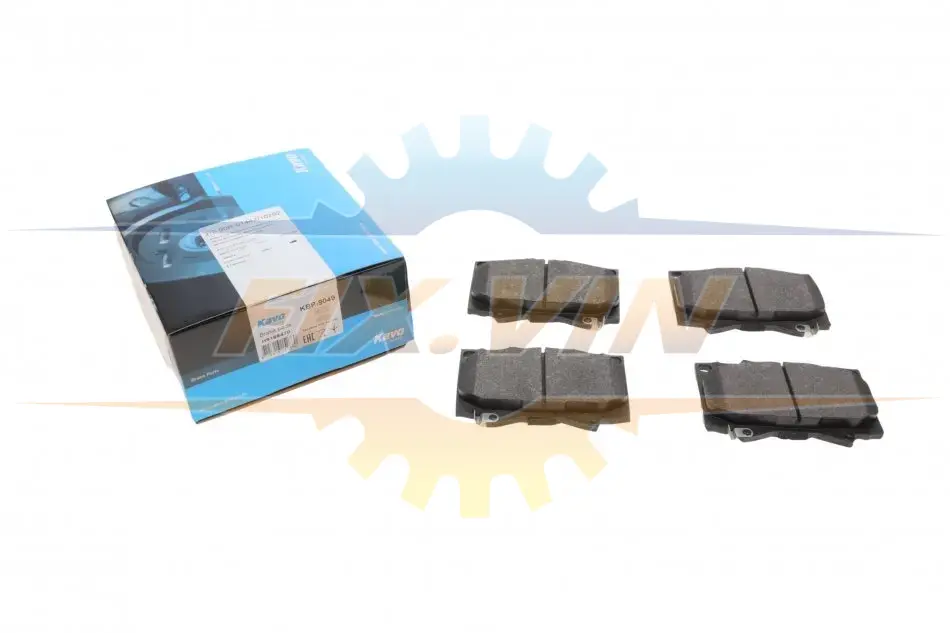 Комплект гальмівних колодок PARTS KAVO KBP-9049 (фото 1)