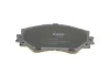 Комплект гальмівних колодок PARTS KAVO KBP-9120 (фото 2)