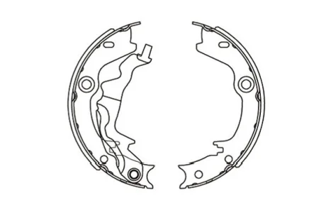 Комлект тормозных накладок KAVO KBS3416