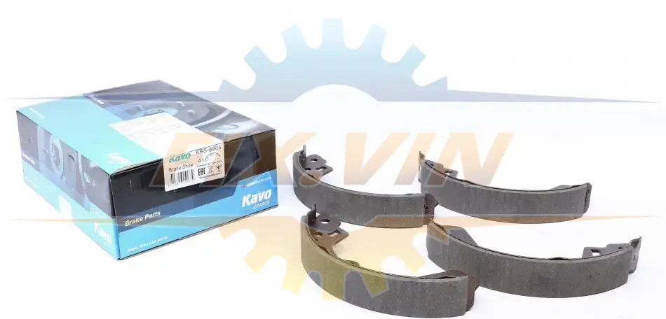 Комплект гальмівних колодок PARTS KAVO KBS-8905 (фото 1)