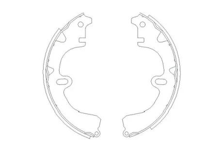 Комлект тормозных накладок KAVO KBS9918