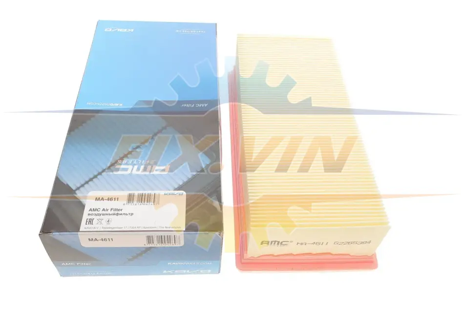 Фільтр повітряний Smart Forfour 1.1-1.5 i 04-06/Mitsubishi Colt 1.1-1.5 i 04-12 PARTS KAVO MA-4611 (фото 1)