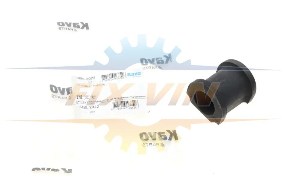 Втулка стабілізатора (переднього) Honda Civic/CR-V 01-07 (d=25mm) PARTS KAVO SBS-2022 (фото 1)