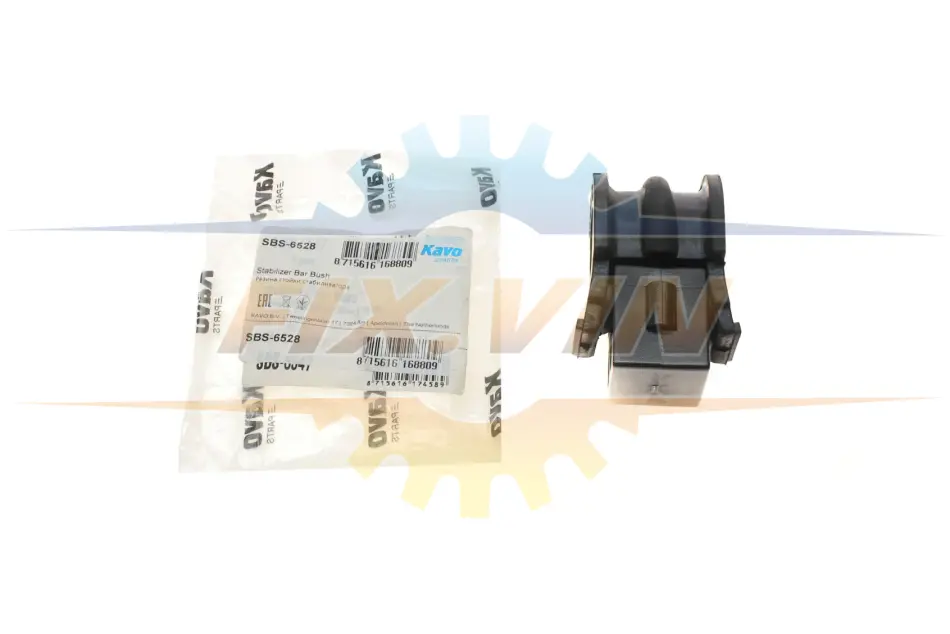 Втулка стабілізатора (переднього) Nissan Note 1.6 16V 06-13 (d=22mm) PARTS KAVO SBS-6528 (фото 1)
