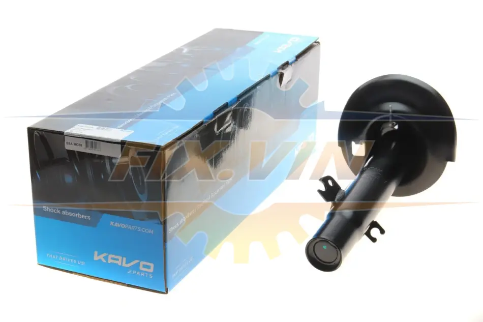 Амортизатор (передній) Peugeot 207/Citroen C3 1.4/1.6HDi/VTi 06- (R) PARTS KAVO SSA-10338 (фото 1)
