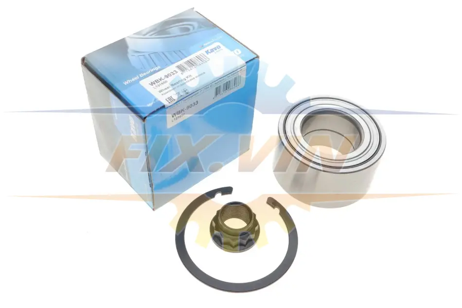 Підшипник маточини перед. Toyota Camry 96-06/Lexus RX300 03-08 (45x84x45) KAVO WBK-9033 (фото 1)