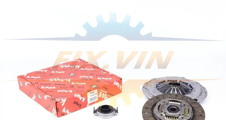 Комплект зчеплення VW LT 2.4 TD -96 (d=228mm) (+вижимний) KAWE 952782 (фото 1)