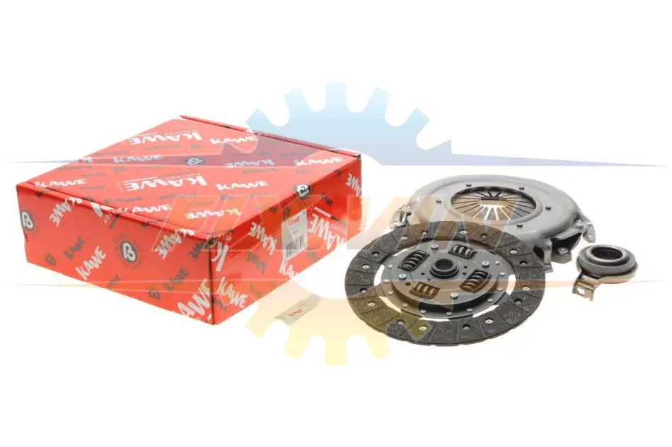Комплект зчеплення Ford Escort/Fiesta 1.8 D 88-99 (d=220mm) (+вижимний) KAWE 954433 (фото 1)