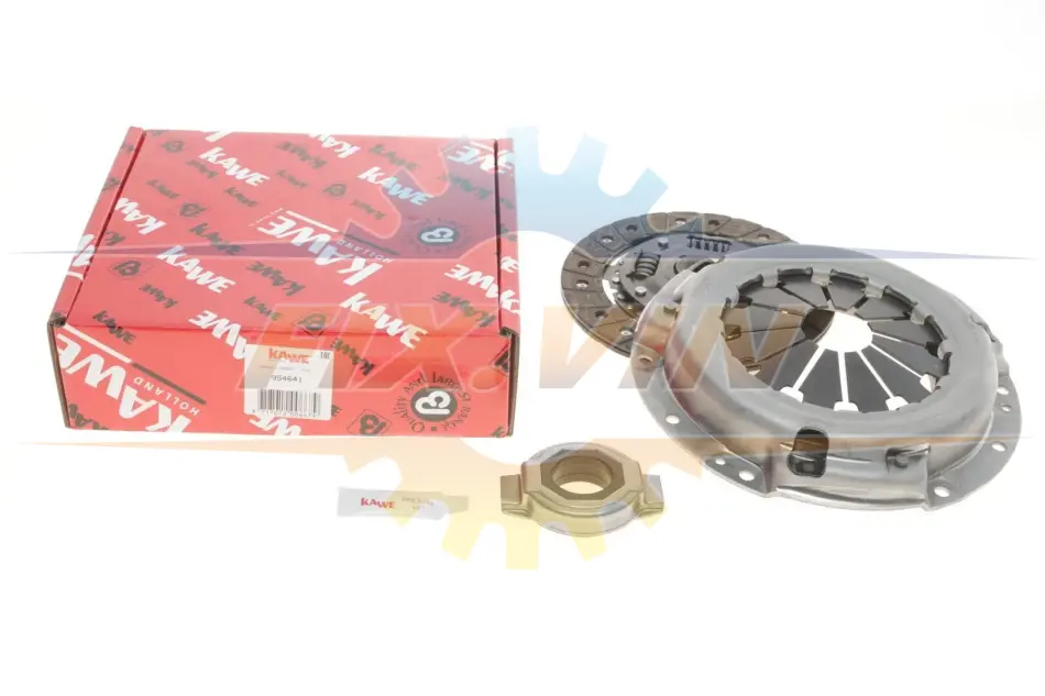 Комплект зчеплення Nissan Almera/Sunny II 1.4-1.6 86-00 (d=190mm) (+вижимний) KAWE 954641 (фото 1)