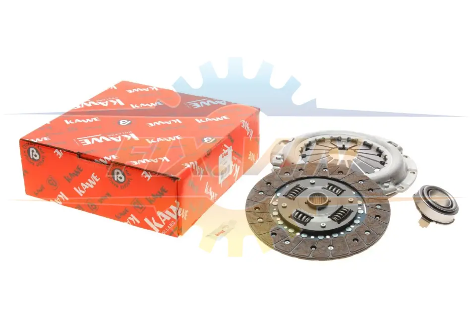 Комплект зчеплення Mazda 323 III/VI/ 626 II/III/IV 2.0 TD/1.6 GT T/2.0 (d=225mm)+вижимний) KAWE 960361 (фото 1)