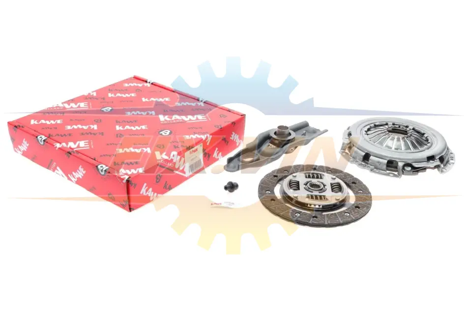Комплект зчеплення Mitsubishi Colt 1.3/1.5 04-12 (d=200mm) (+вижимний) KAWE 962375 (фото 1)