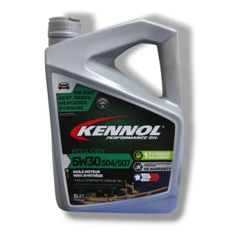 Олива моторна ECOLOGY 504/507 5W30 5л протермінована з жовтня 2025 KENNOL 193193