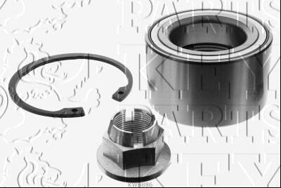 Комплект подшипника ступицы колеса KEY PARTS KWB886