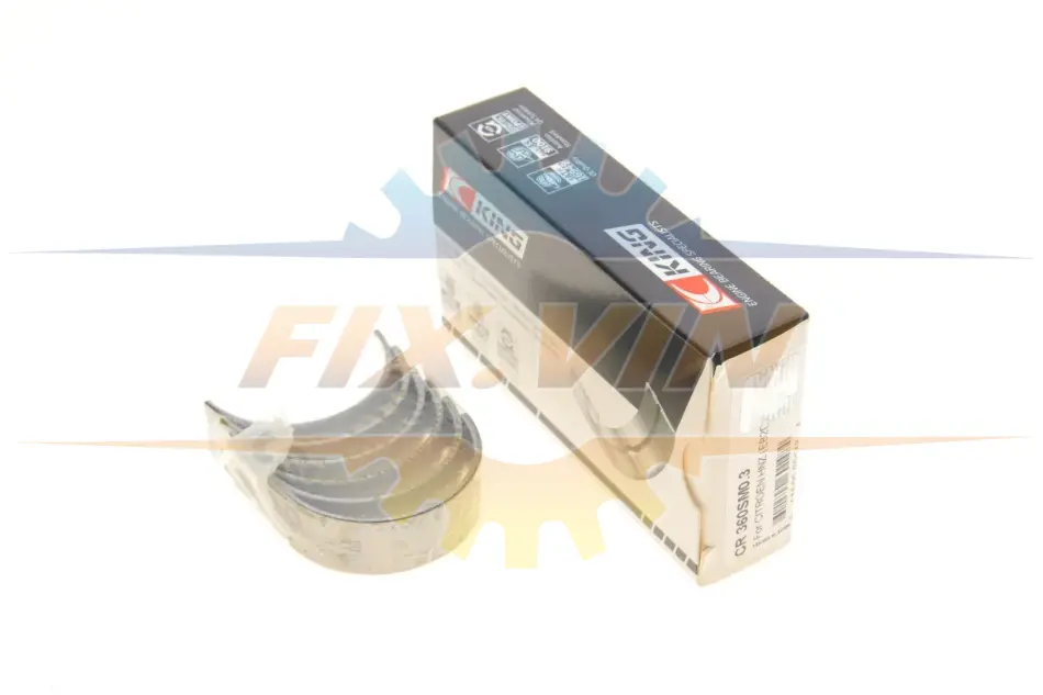 Вкладиші шатунні комплект KING CITROEN/OPEL/PEUGEOT \'\'1.2THP EB2 King CR360SM03 (фото 1)