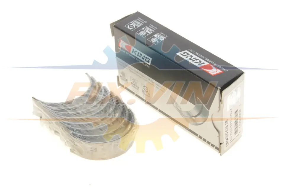 Підшипники ковзання шатунні KING King CR4207SI0.25 (фото 1)