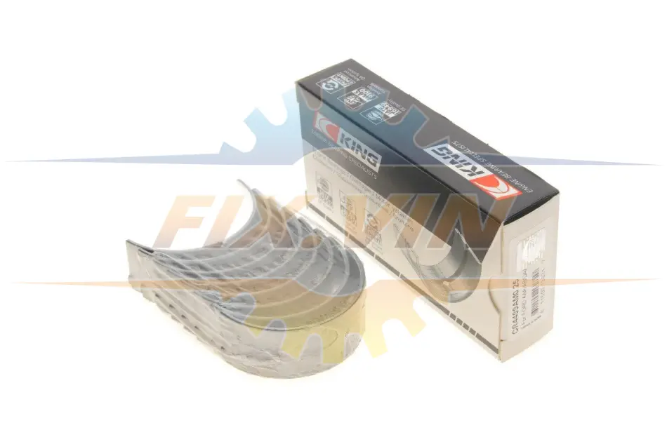Вкладиші шатунні Ford Transit 2.4D/2.5D/TD -00 (+0.25) Bimetal (aluminum base) King CR4499AM0.25 (фото 1)