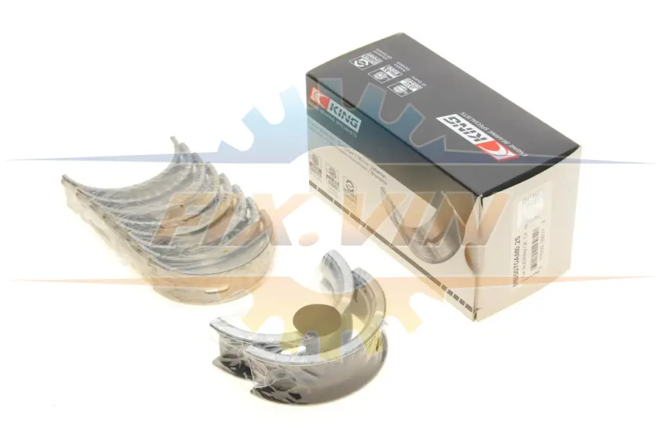 Вкладиші корінні комплект KING AUDI/VW 0,9-1,6 King MB5070AM025 (фото 1)