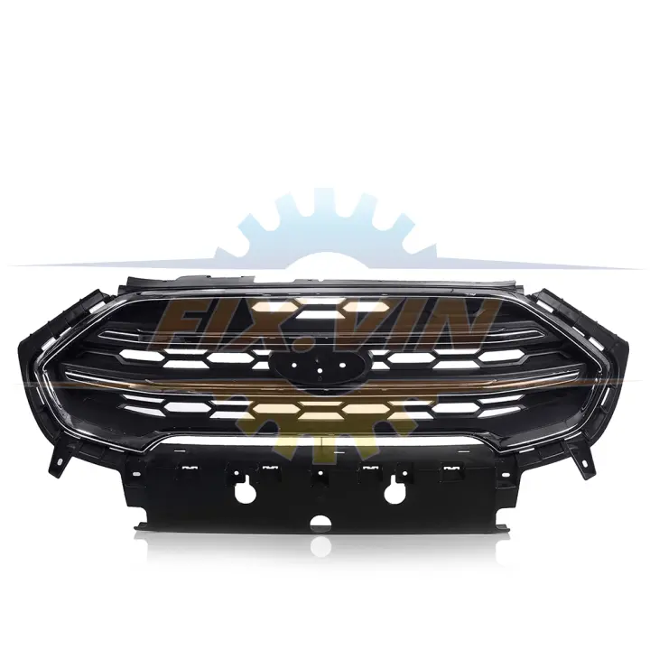 Решетка радиатора черная с хромом Ford Ecosport 18-21 КИТАЙ GN1Z17B968A (фото 1)