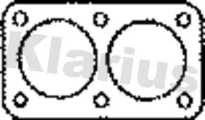 Прокладки вихлопної системи KLARIUS 410228 (фото 1)