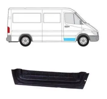 Ремчастина металева KLOKKERHOLM FP 3546 132