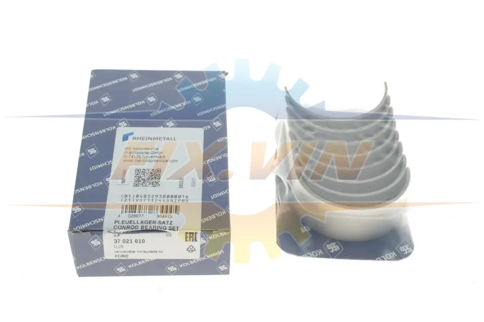 Вкладиші шатунні 0,25 Ford Connect 1.8 TDCi/TDDi/DI 02-> KOLBENSCHMIDT 37021610 (фото 1)