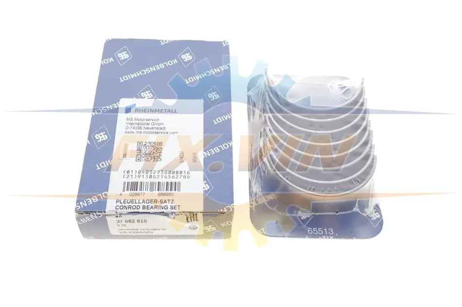 Вкладиші шатунні комплект VAG 1.4 TSI EA211 KOLBENSCHMIDT 37082610 (фото 1)