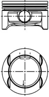 Kolbenschmidt Поршень KOLBENSCHMIDT 40384610