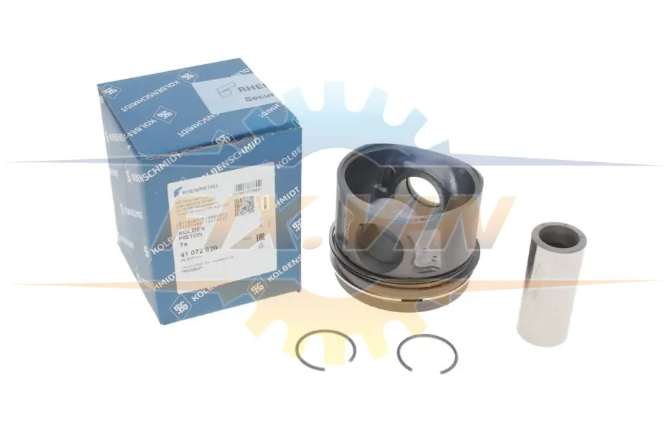 Поршень з кільцями PSA/FORD/FIAT 86.5 2.2HDI/2.2TDCI PGFA/PGFB/QVFA/QWFA (вир-во KS) KOLBENSCHMIDT 41072620 (фото 1)
