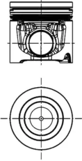 Поршень KOLBENSCHMIDT 41106600