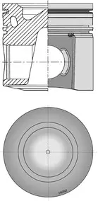 Поршень KOLBENSCHMIDT 41475600 (фото 1)