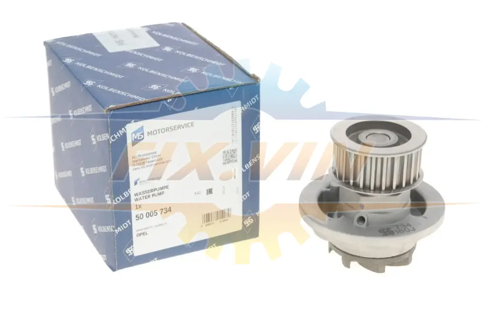 Помпа води Opel Astra F/G/Vectra A 1.7D/TD/1.8i 16V/2.0i 16V 89-00 KOLBENSCHMIDT 50005734 (фото 1)