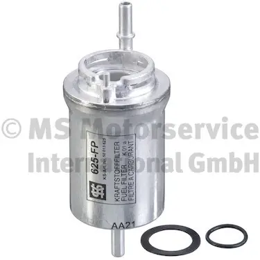 Фильтр топливный 61х151 AUDI A2, А3, SEAT Altea, Ibiza IV, Leon II, SKODA Fabia I, Octavia II, VW Caddy III, Polo IV, Touran, Golf V, 1.0-2.0, 99-13, 6Q0201511 KOLBENSCHMIDT 50013625 (фото 1)