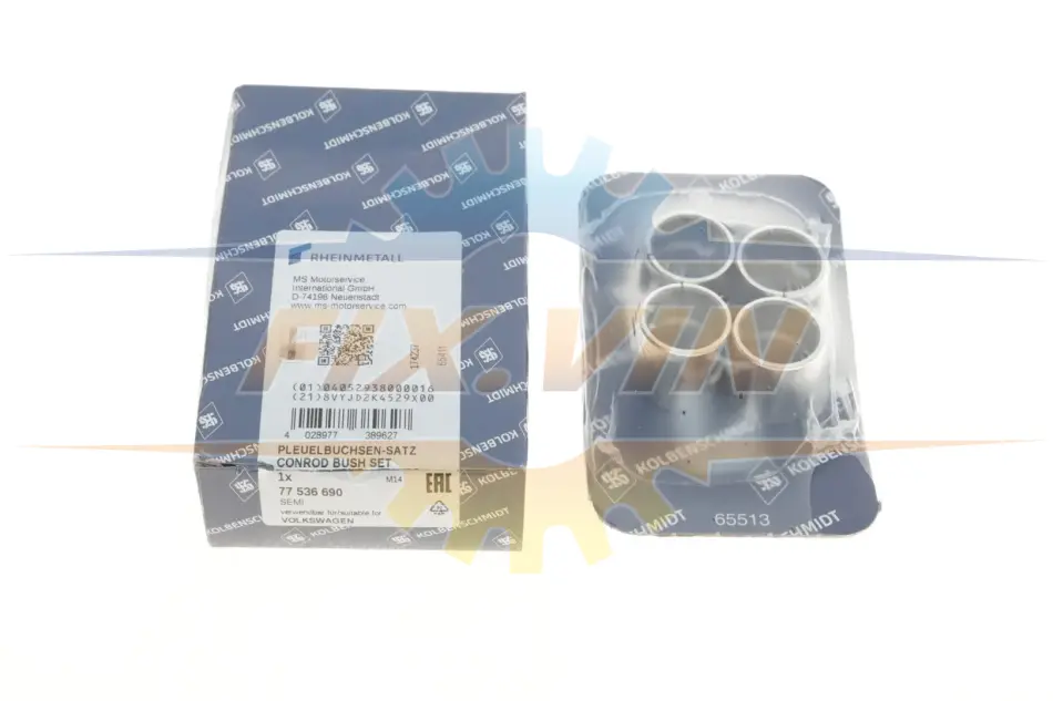 Вкладиші шатунні комплект AUDI/SEAT/SKODA/VW 1,0-1,4 97-04 KOLBENSCHMIDT 77536690 (фото 1)