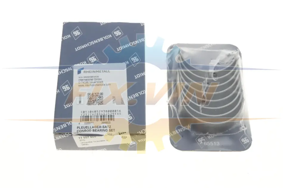 Вкладиші шатунні комплект OPEL KOLBENSCHMIDT 77557600 (фото 1)