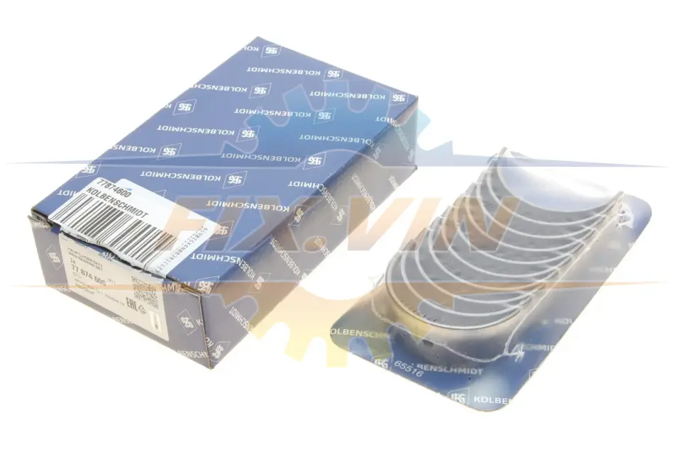 Вкладиші корінні комплект CITROEN/PEUGEOT/FORD/MINI Berlingo,Jumpy,C-Max,Fiesta,Focus,Expert,Partner KOLBENSCHMIDT 77874600 (фото 1)