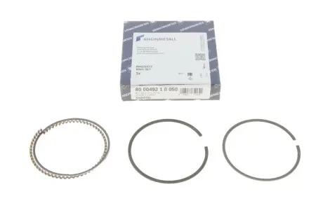 Кільця поршневі, комплект на 1 циліндр DAEWOO Espero,Lanos,Nexia 1,5i 94- KOLBENSCHMIDT 800049210050