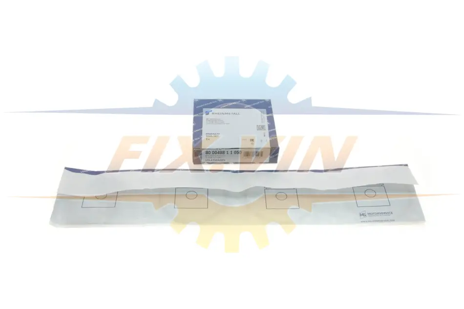 Кільця поршневі, комплект на 1 циліндр AUDI/VW/SEAT A4,Passat,Octavia,Bora,Golf,Caddy KOLBENSCHMIDT 800049811050 (фото 1)