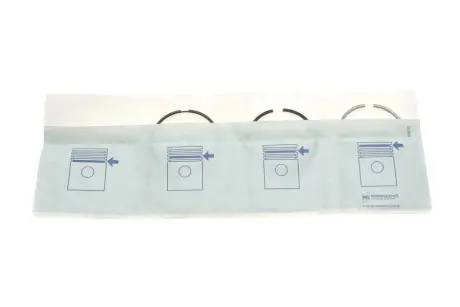 Кільця поршневі PSA 75,00 1.6HDi 16V DV6TED4 Euro4 3x1,95x2,5 (вир-во KS) KOLBENSCHMIDT 800054910000