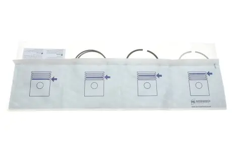 Кольца поршневые VAG 71,00 1,2 FSI(1/1.2/2) CBZA/CBZB/CBZC -05.12 (пр-во KS) KOLBENSCHMIDT 800117410000