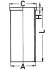 Гільза (101х97,5) DB OM314/362/356/364/366 з буртiком KOLBENSCHMIDT 89543190 (фото 1)