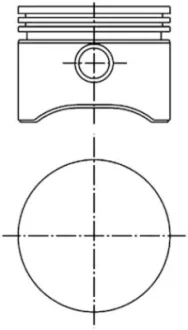 Поршень KOLBENSCHMIDT 94132710