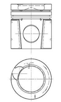 Поршень KOLBENSCHMIDT 94896600
