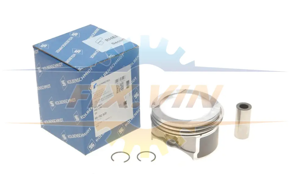 Поршень з кільцями VAG 81.51 1.6 AHL/ALZ/BFQ (вир-во KS) KOLBENSCHMIDT 99792620 (фото 1)
