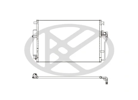 Радіатор кондиціонера KOYORAD CD410619