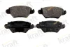 Колодки гальмівні задні супорт BOSCH KRAFT 6011500 (фото 1)