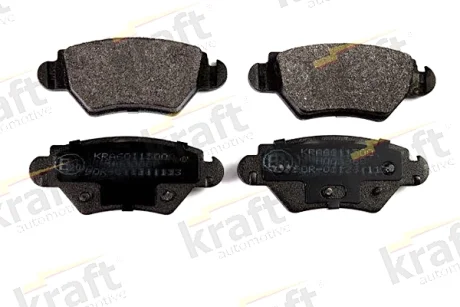 Колодки гальмівні задні супорт BOSCH KRAFT 6011500