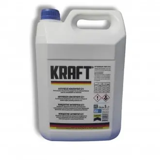 Антифриз G11 -80°C синий 5л KRAFT KF102