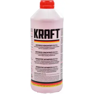 Концентрат антифриза G12/G12+ 1,5л красный KRAFT KF103